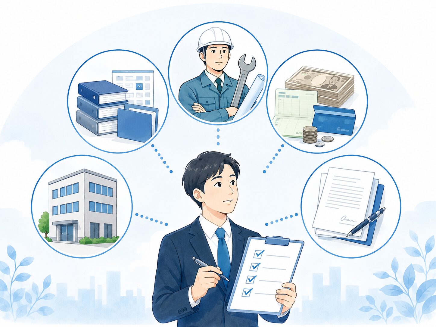 建設業許可が必要になる工事金額のイメージ