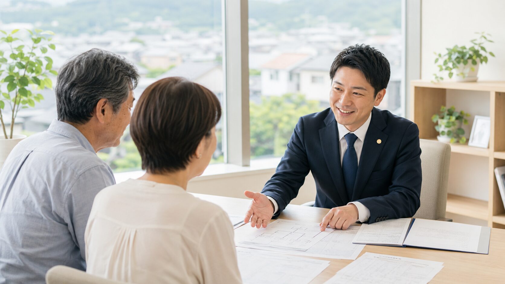 下松市で戸籍収集と相続人調査を行政書士に相談する様子