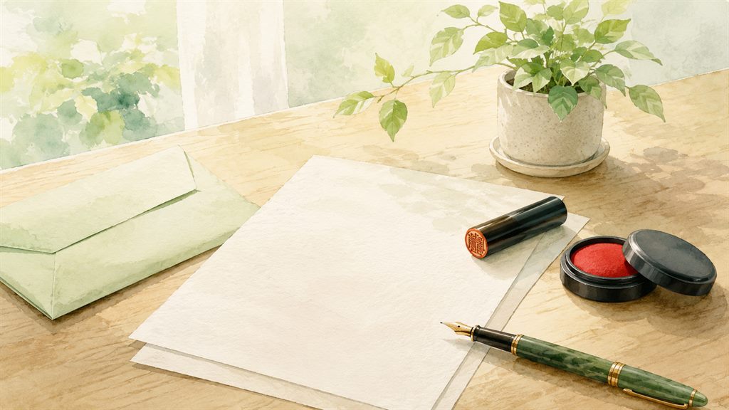 遺言書を準備するイメージ